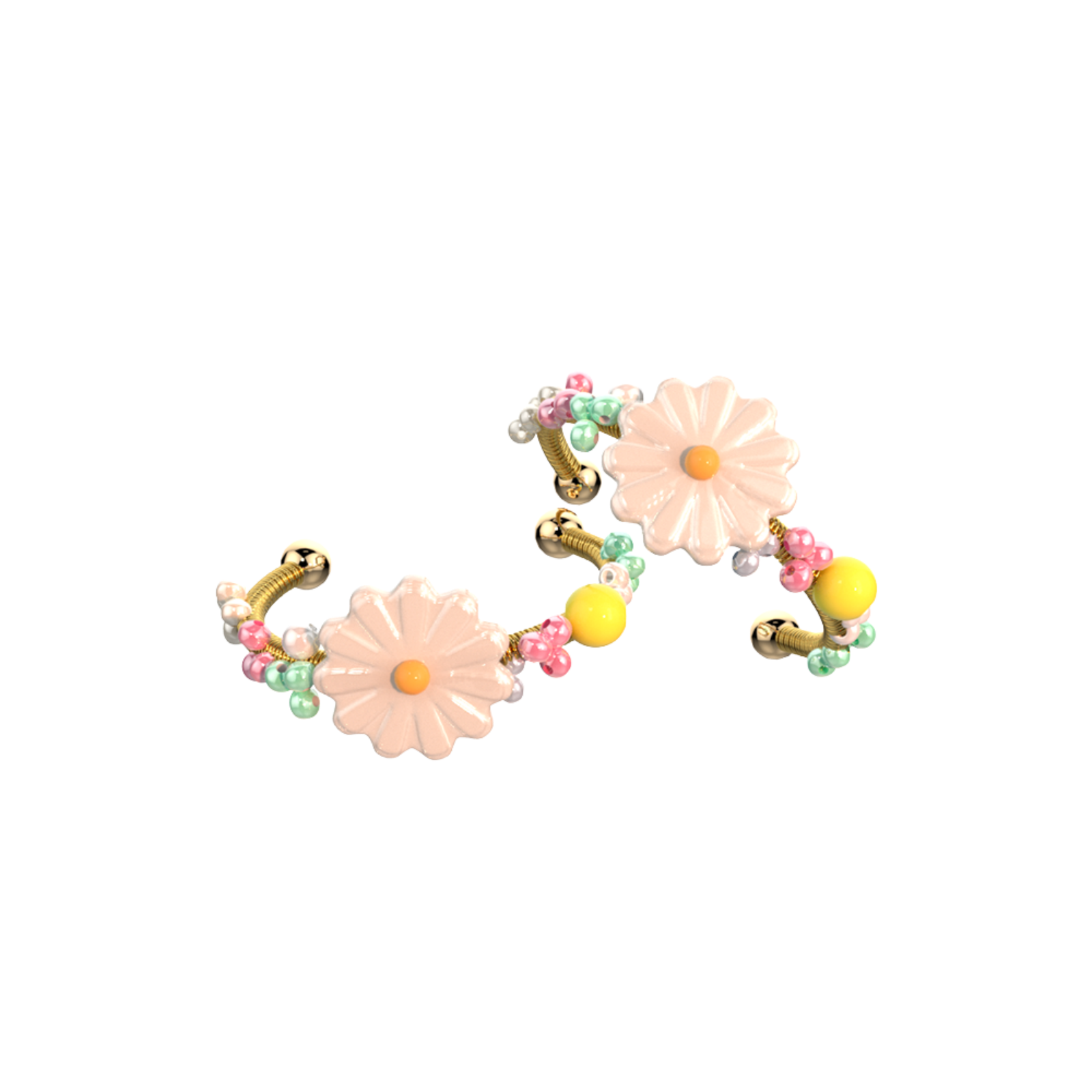 Daisy Wreath - Ear Cuffs / Ring