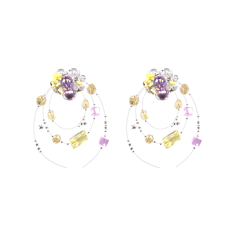 Iris Halo - Earrings