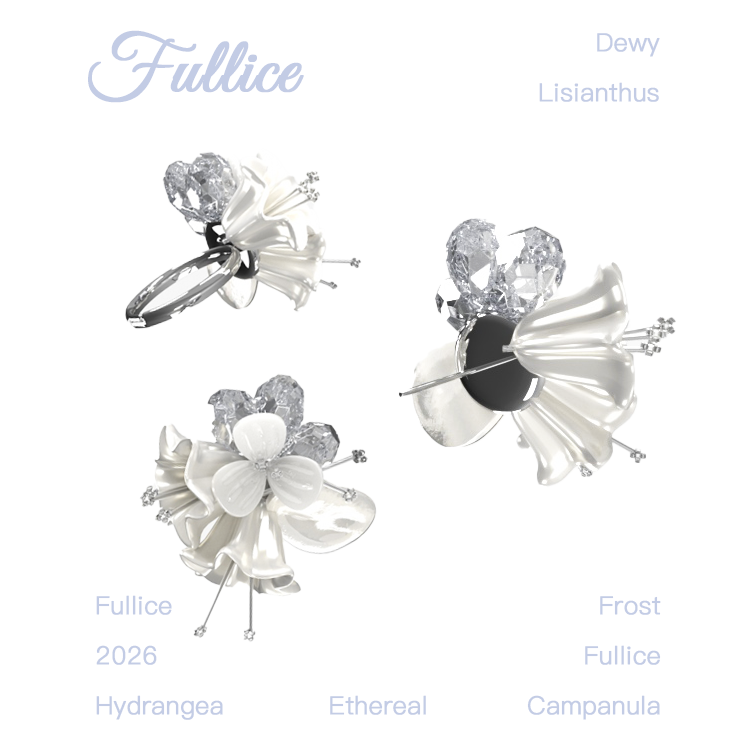 Magnolia - Earrings & Ring