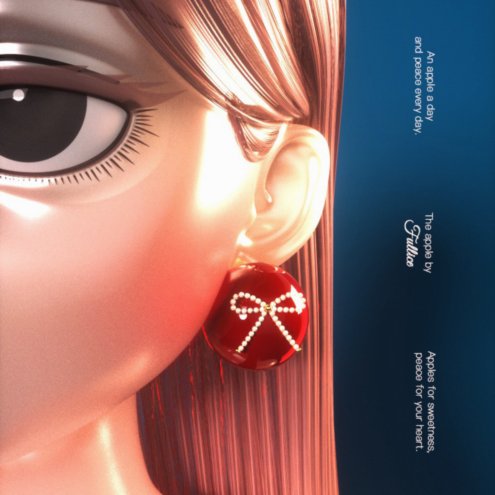 Midnight Apple - Earrings