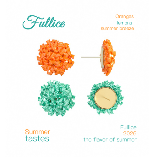 Tangerine - Earrings
